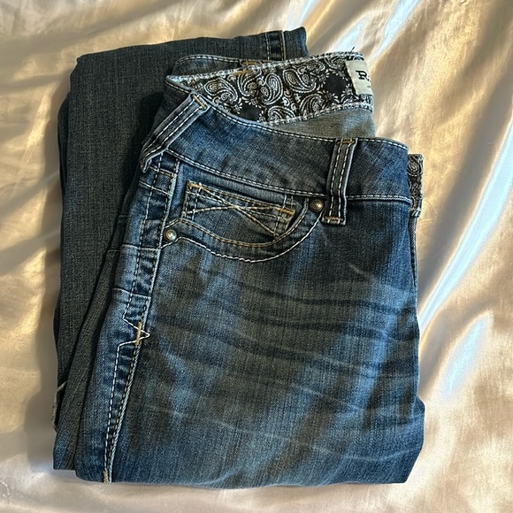 Ariat REAL Denim Bootcut Jeans 28x33 - Picture 1 of 4